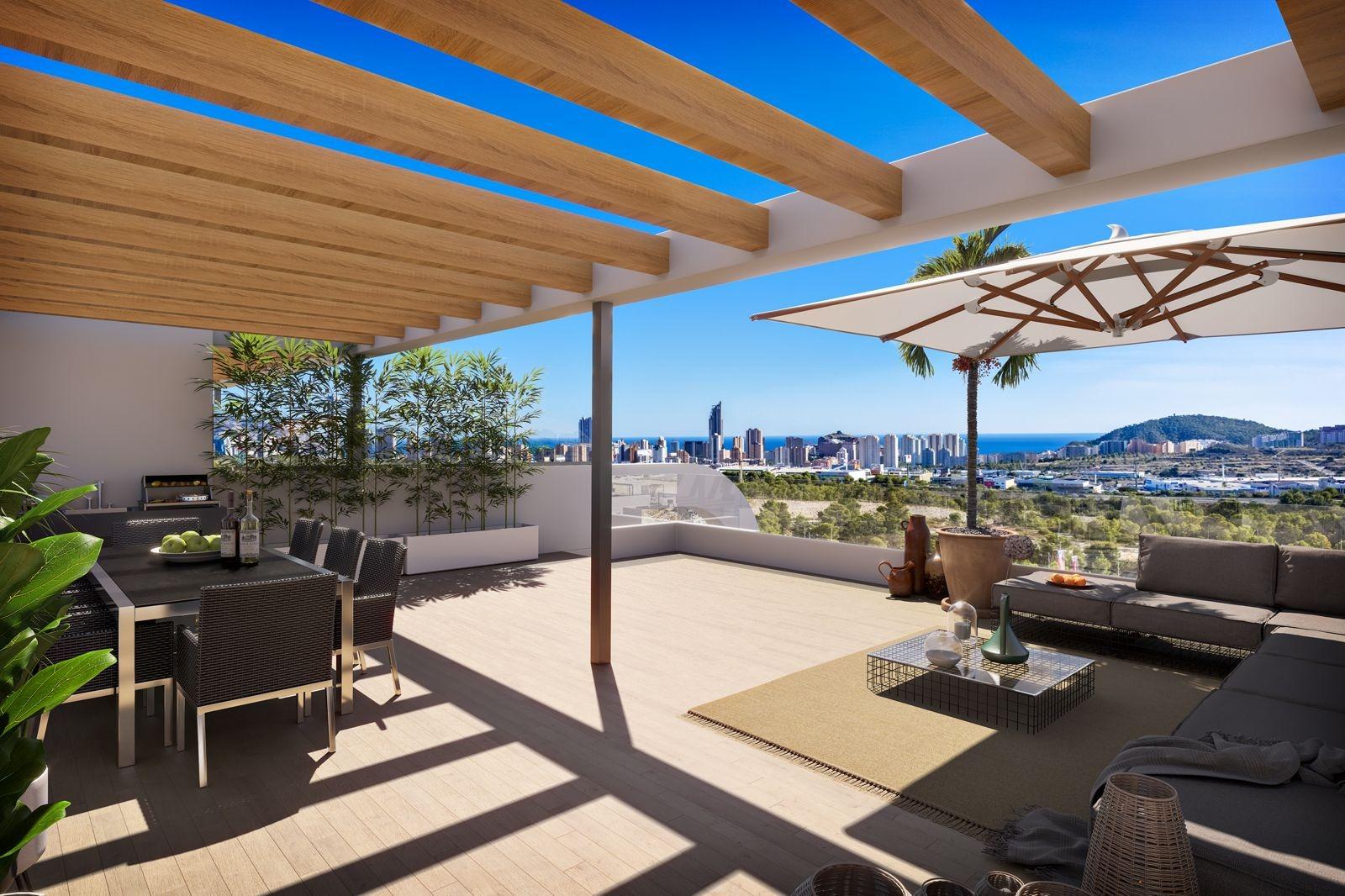 Apartment in Finestrat, Alicante, Spain 2 bedrooms, 100 sq.m. No. 165476