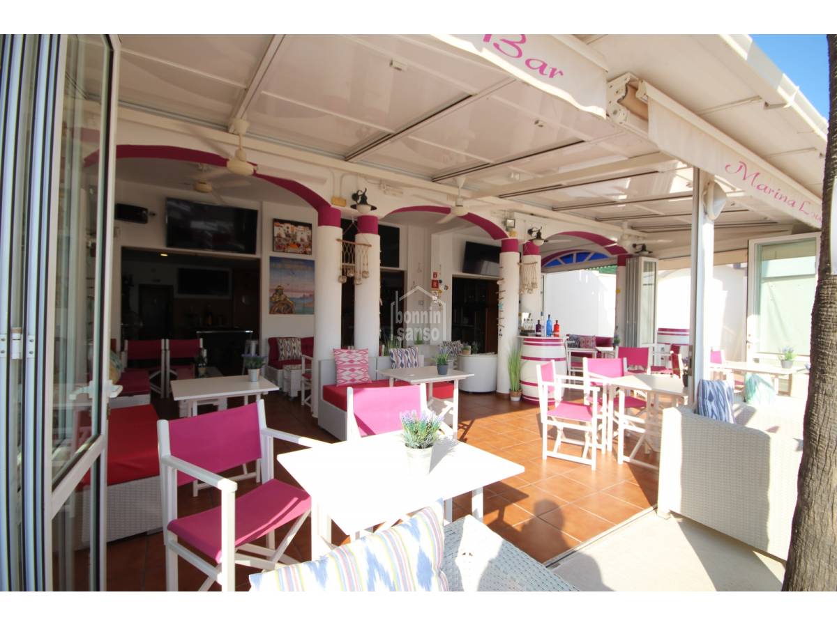 Café/restaurang i Cala'n Bosch, Menorca, Spanien 172 kvm. Nr. 138291