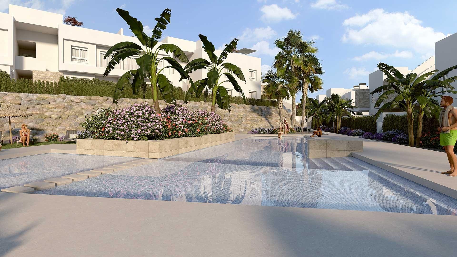 Bungalow in Algorfa, Alicante, Spanien 2 Schlafzimmer, 74 m2 Nr. 143345