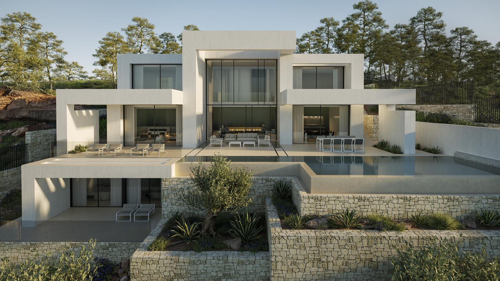 Villa a Javea, Alicante, Spagna 4 camere da letto, 677 mq. N° 179801