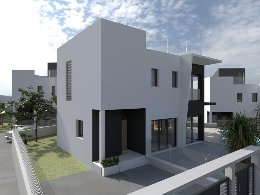 Villa i Villajoyosa, Alicante, Spanien 3 sovrum, 150 kvm. Nr. 165266