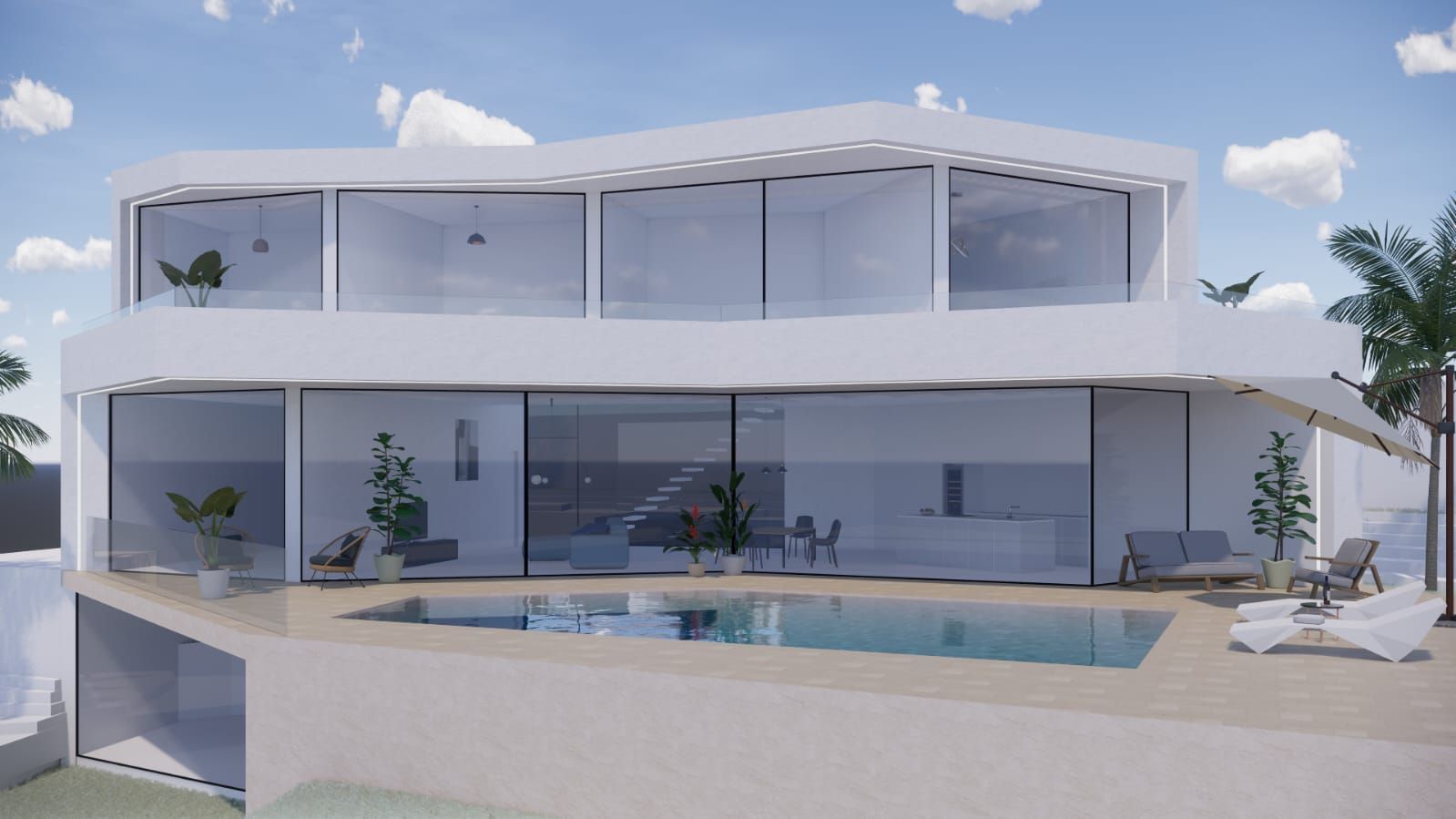 Huvila Benissa, Alicante, Espanja 251 m2 No. 195330
