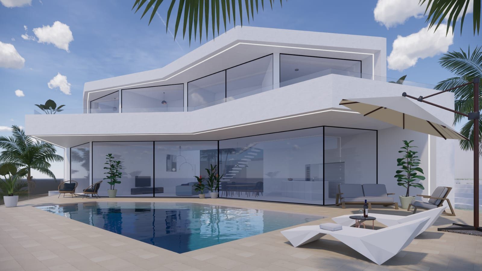 Huvila Benissa, Alicante, Espanja 251 m2 No. 195330