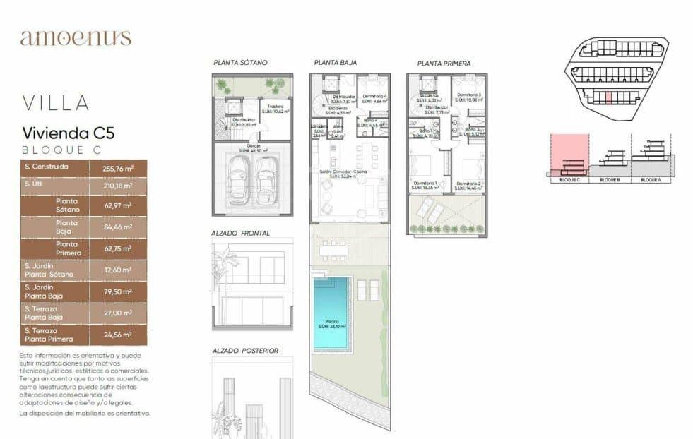 Rindu māja Adeje, Tenerife, Spānijā 4 istabas, 308 m2 Nr. 155292