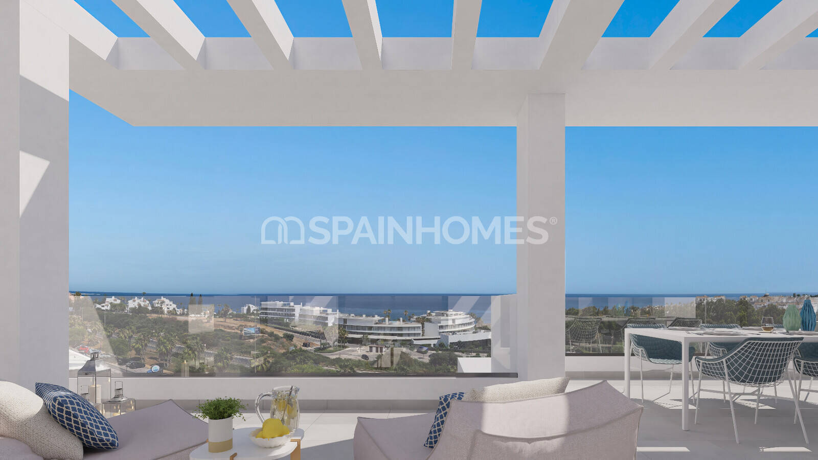 Ático en Estepona, Málaga, España 3 dormitorios, 97 m2 No. 74482