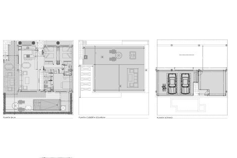 Layout 3 bedrooms 141,56 sq.m. in Sunset Lake Views in Aguas Nuevas, Torrevieja, Alicante, Spain No.155147