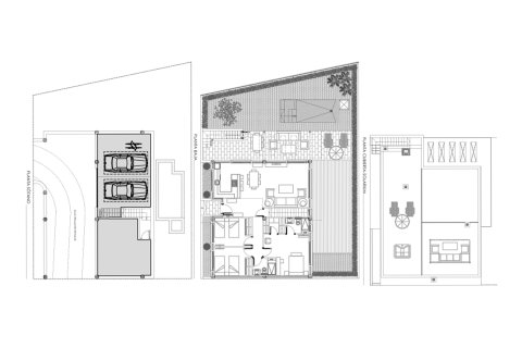 Layout 3 bedrooms 141,56 sq.m. in Sunset Lake Views in Aguas Nuevas, Torrevieja, Alicante, Spain No.155146
