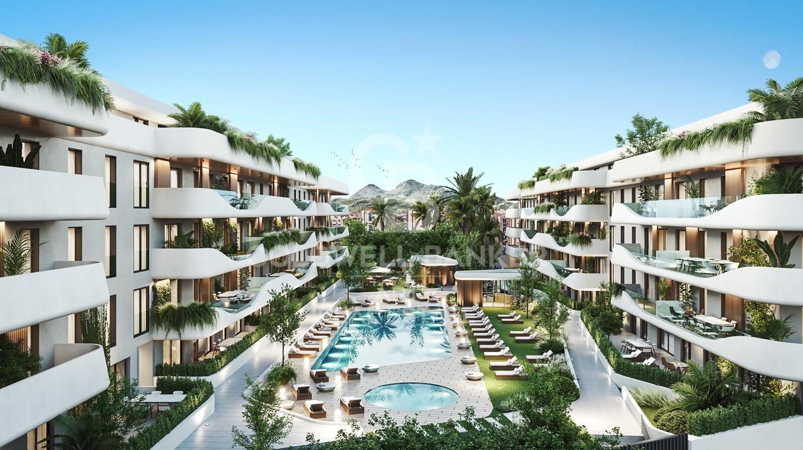 Kattohuoneisto Marbella, Malaga, Espanja 4 makuuhuonetta, 345 m2 No. 159699