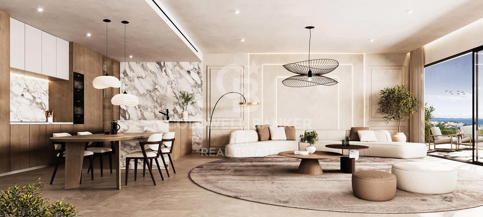 Kattohuoneisto Marbella, Malaga, Espanja 4 makuuhuonetta, 345 m2 No. 159699