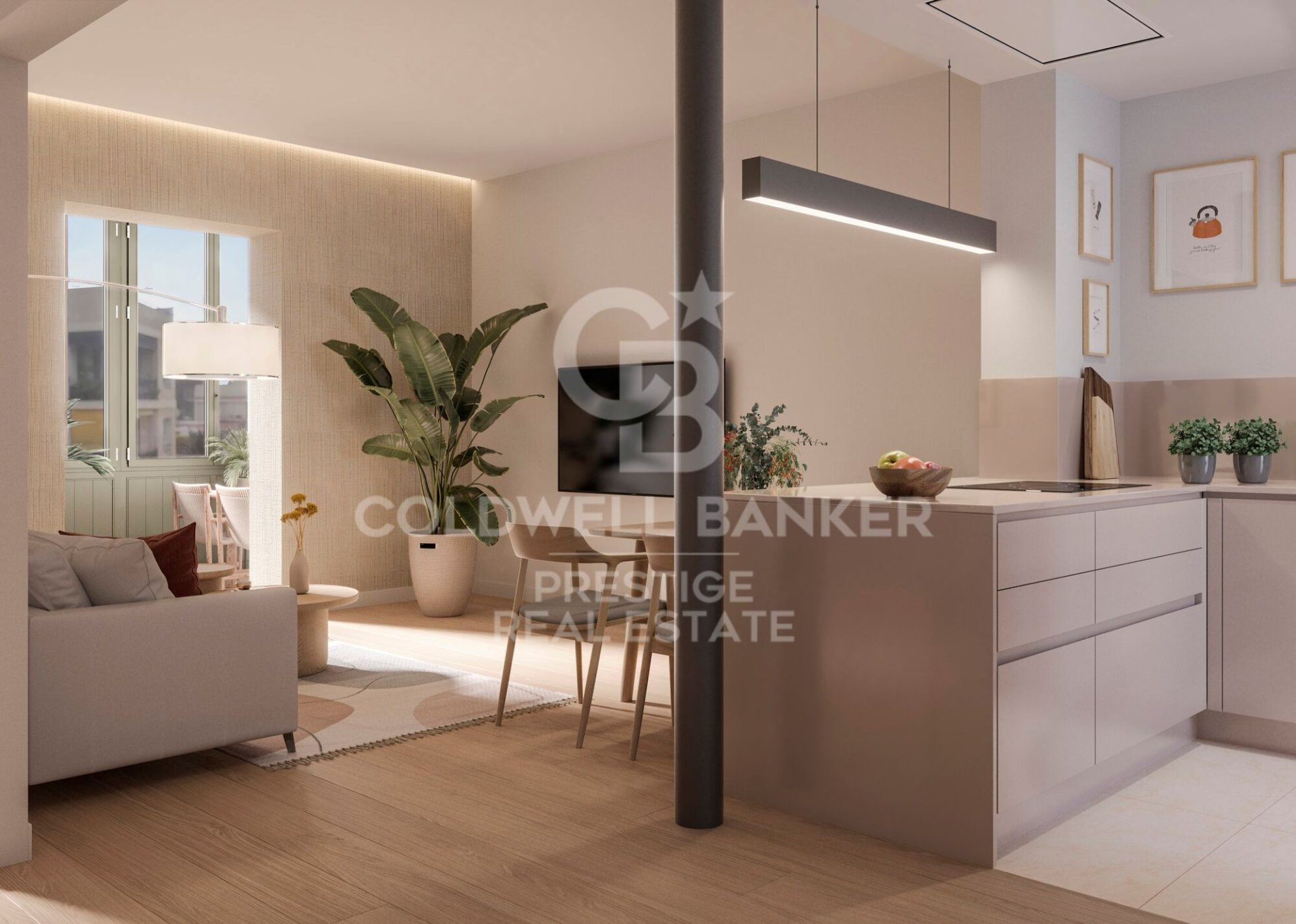 Apartment in Barcelona, Spain 1 bedroom, 60 sq.m. No. 160305