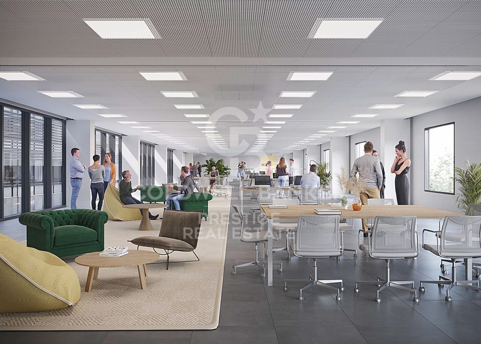 Office in Barcelona, Spain 340 sq.m. No. 160514