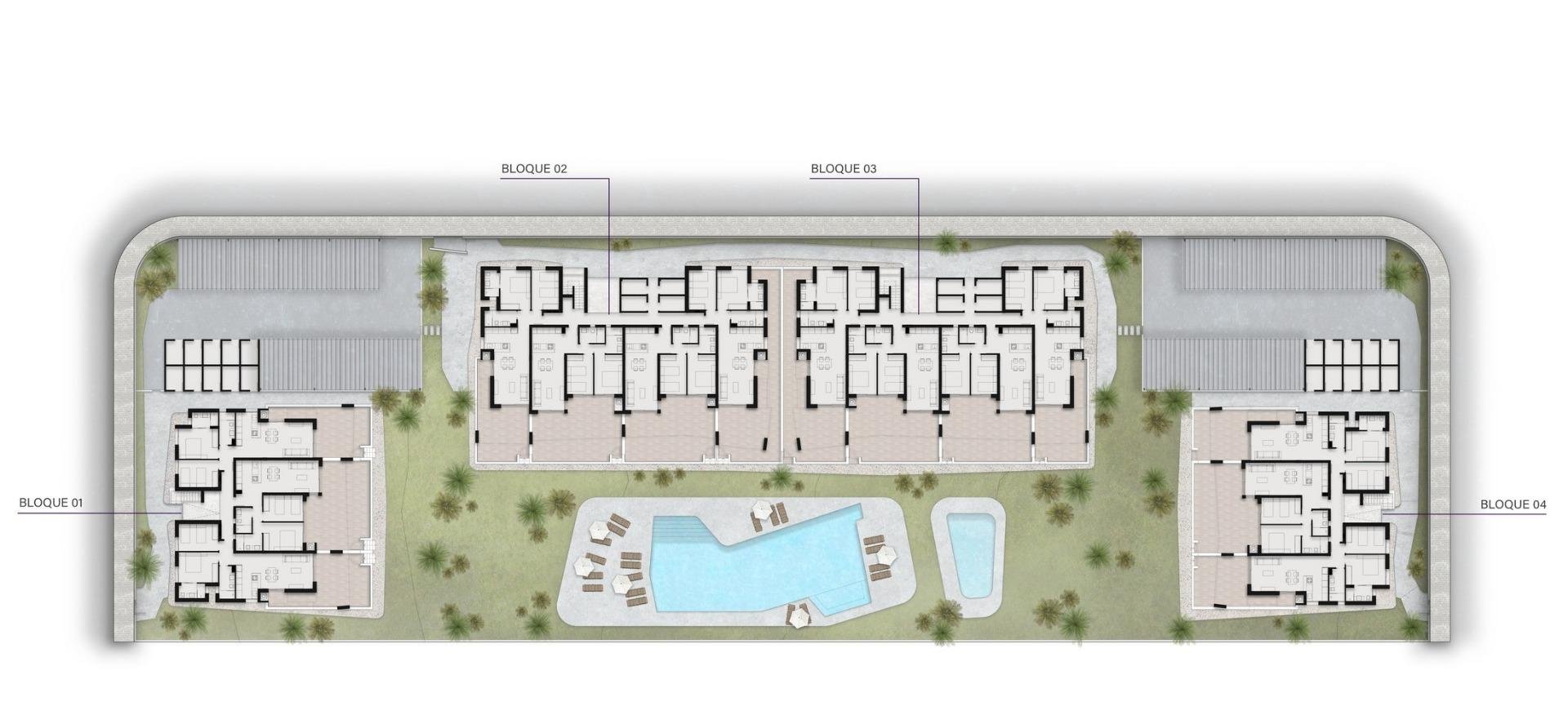 Bungalow w Ciudad Quesada, Alicante, Hiszpania 2 sypialnie, 78 mkw. nr 181186