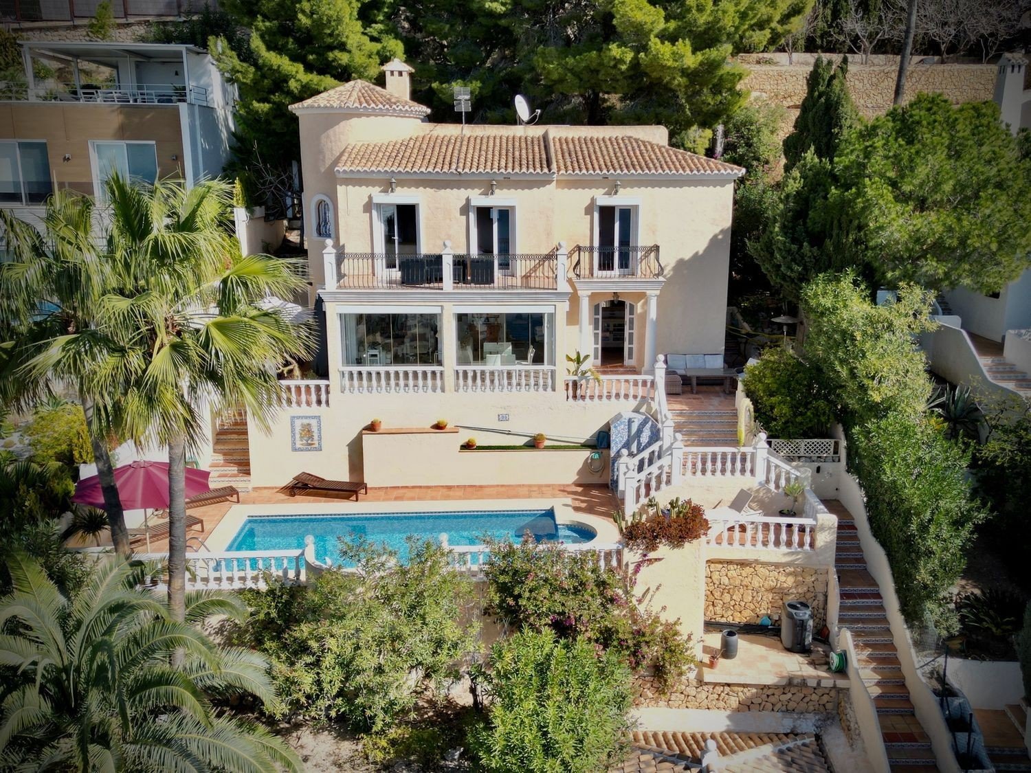Willa w Altea, Alicante, Hiszpania 3 sypialnie, 160 mkw. nr 180233
