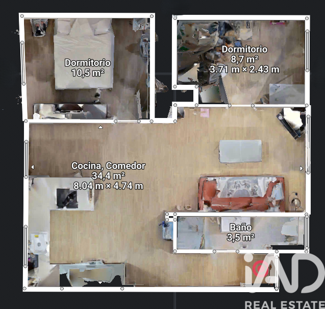 Apartment à Rota, Cadiz, Espagne 2 chambres, 72 m2 No. 152697