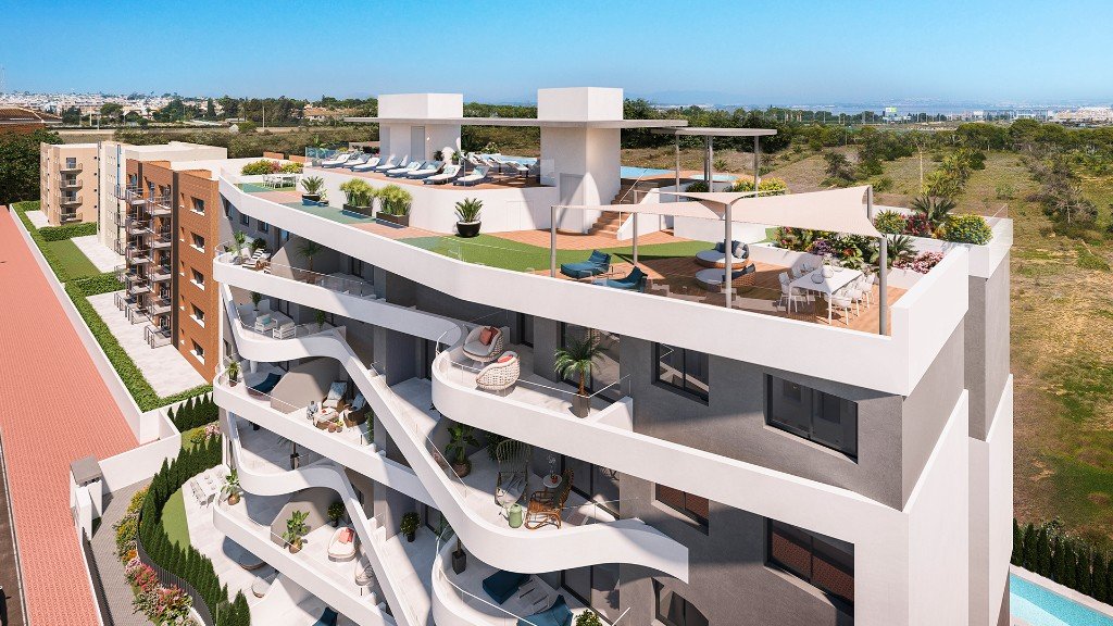 Apartamento en Punta Prima, Alicante, España 2 dormitorios, 91 m2 No. 144981