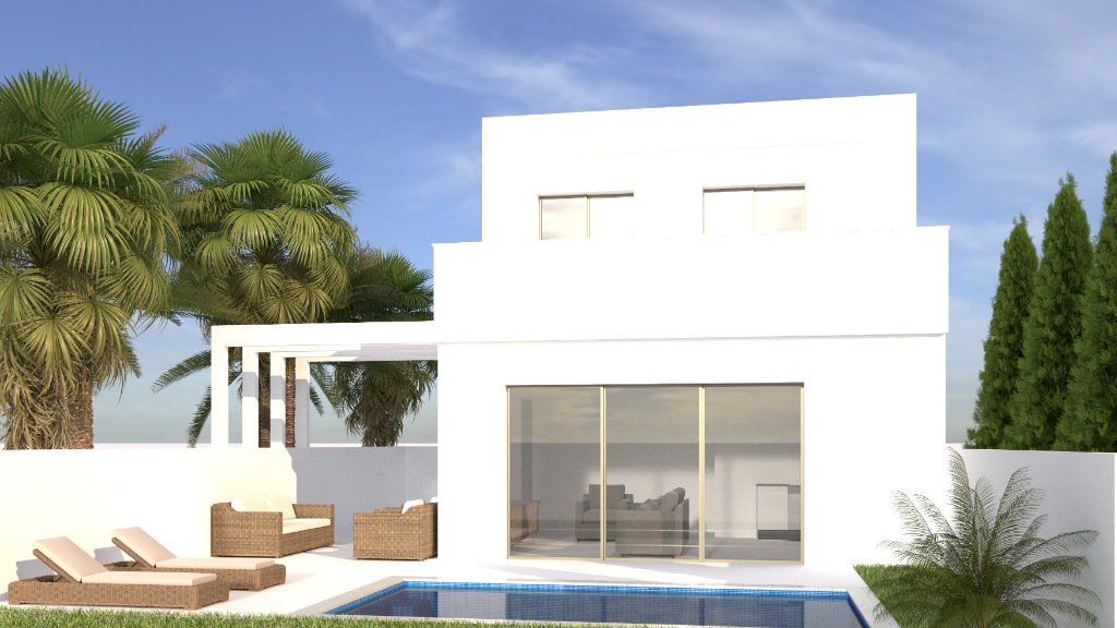 Villa in La Zenia, Alicante, Spain 3 bedrooms, 117 sq.m. No. 144980