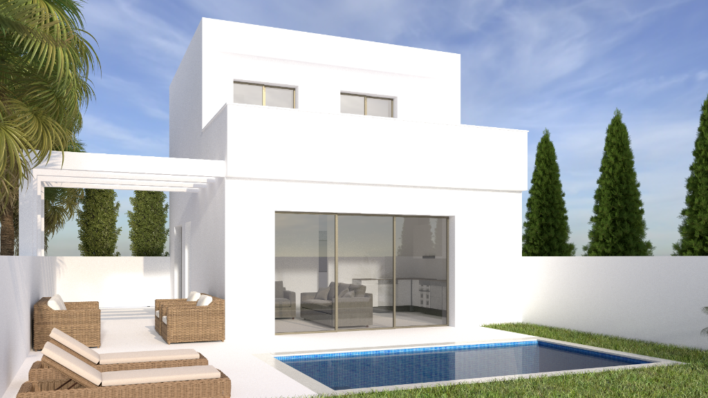 Villa in La Zenia, Alicante, Spain 3 bedrooms, 117 sq.m. No. 144980