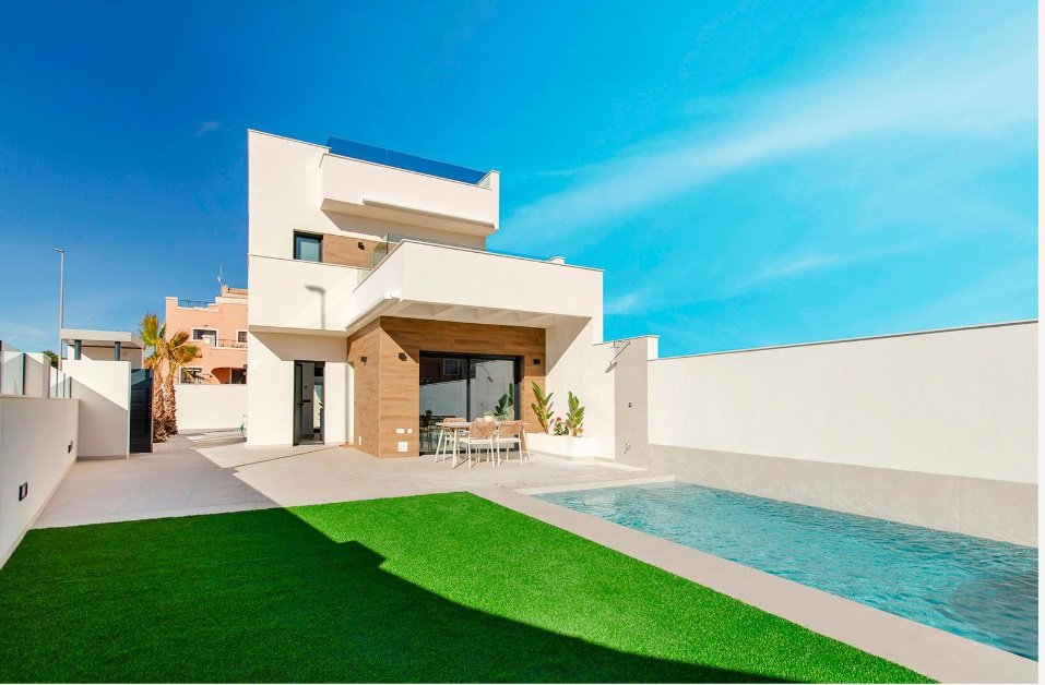 Villa Los Montesinos, Alicante, Spānijā 3 istabas, 111 m2 Nr. 144979