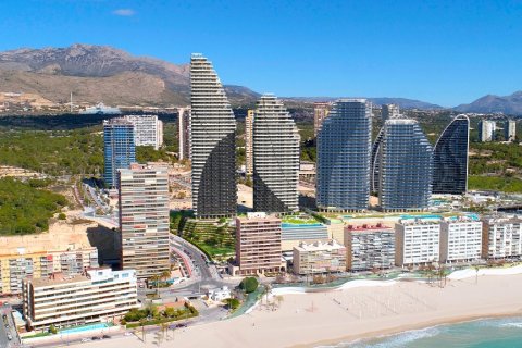 Lägenhet i Benidorm, Alicante, Spanien 2 sovrum, 83 kvm. Nr. 144983