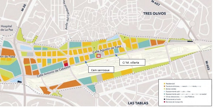 Parcela en Madrid, España 1252 m2 No. 187805