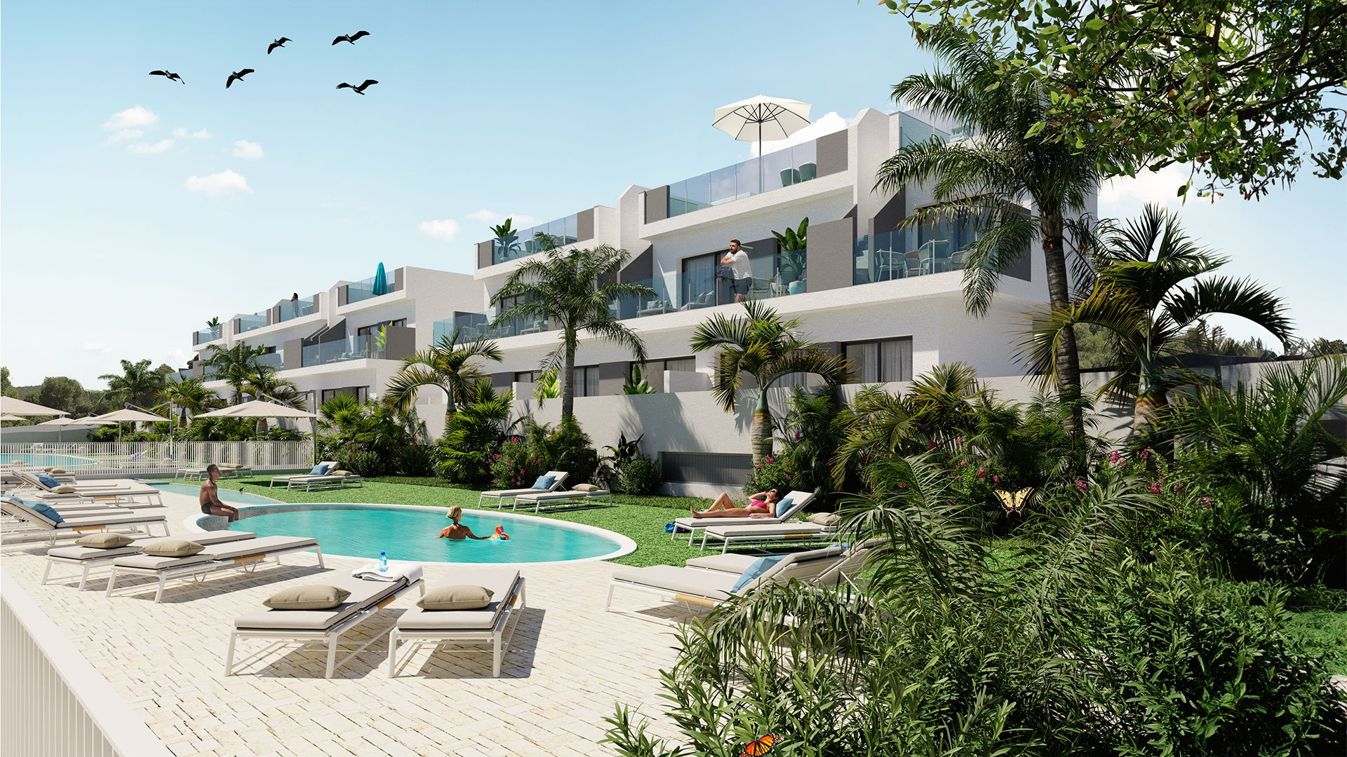 Apartament w Los Balcones, Alicante, Hiszpania 2 sypialnie, 76 mkw. nr 101590