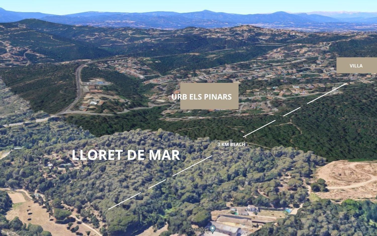 Talo Lloret de Mar, Girona, Espanja 4 makuuhuonetta, 387 m2 No. 168486