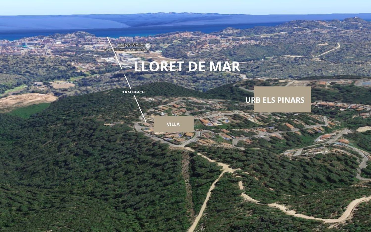 Talo Lloret de Mar, Girona, Espanja 4 makuuhuonetta, 387 m2 No. 168486