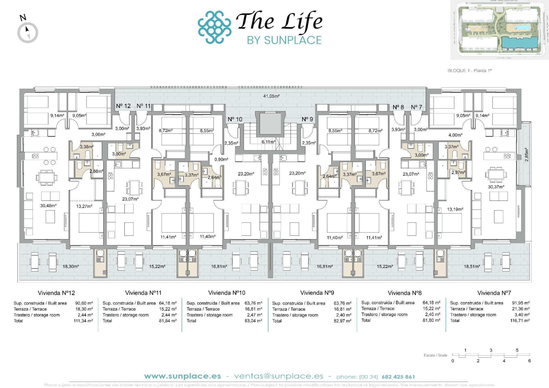 Apartament w Pilar de la Horadada, Alicante, Hiszpania 2 sypialnie, 126 mkw. nr 146385