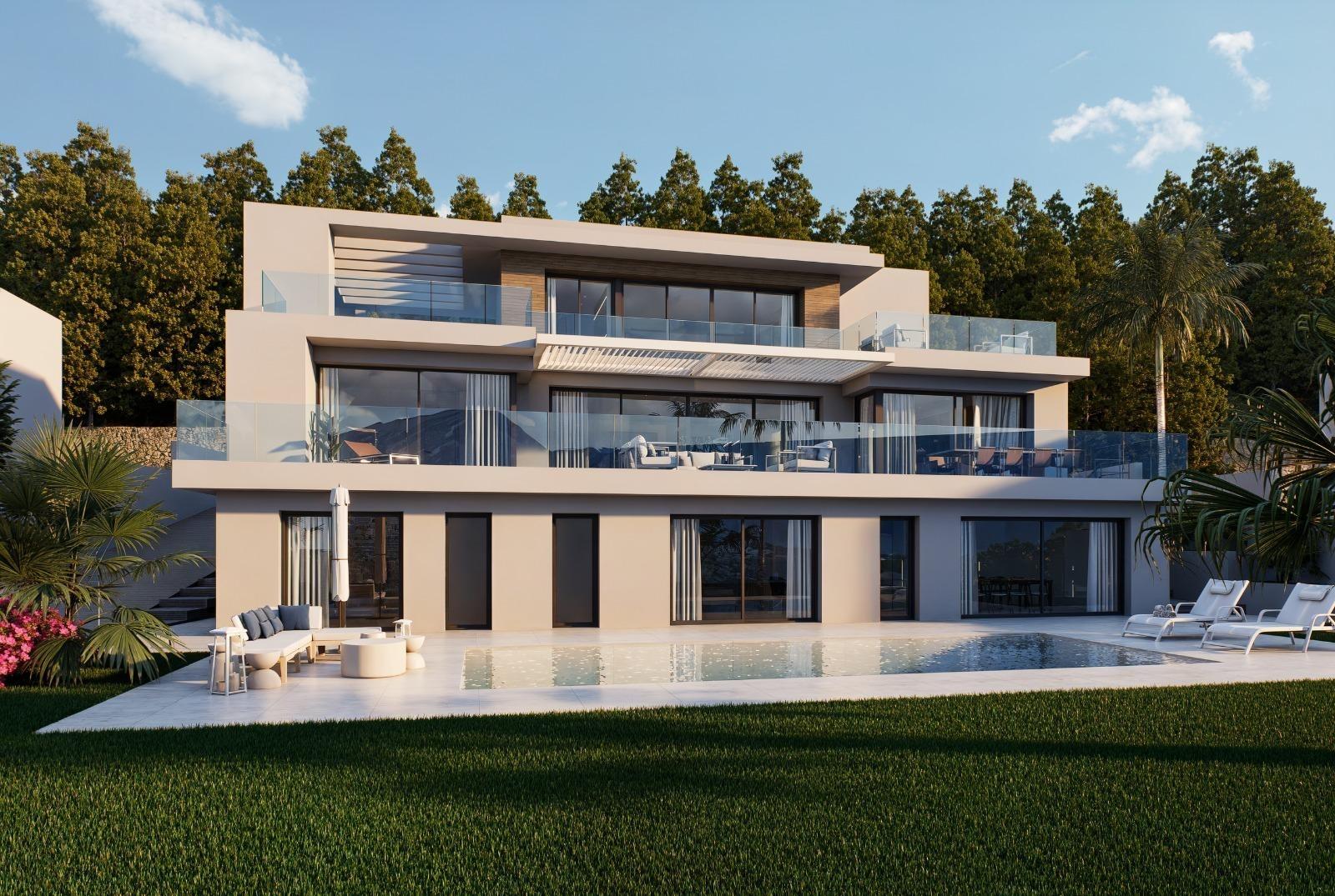 Willa w Altea, Alicante, Hiszpania 5 sypialni, 504 mkw. nr 165501