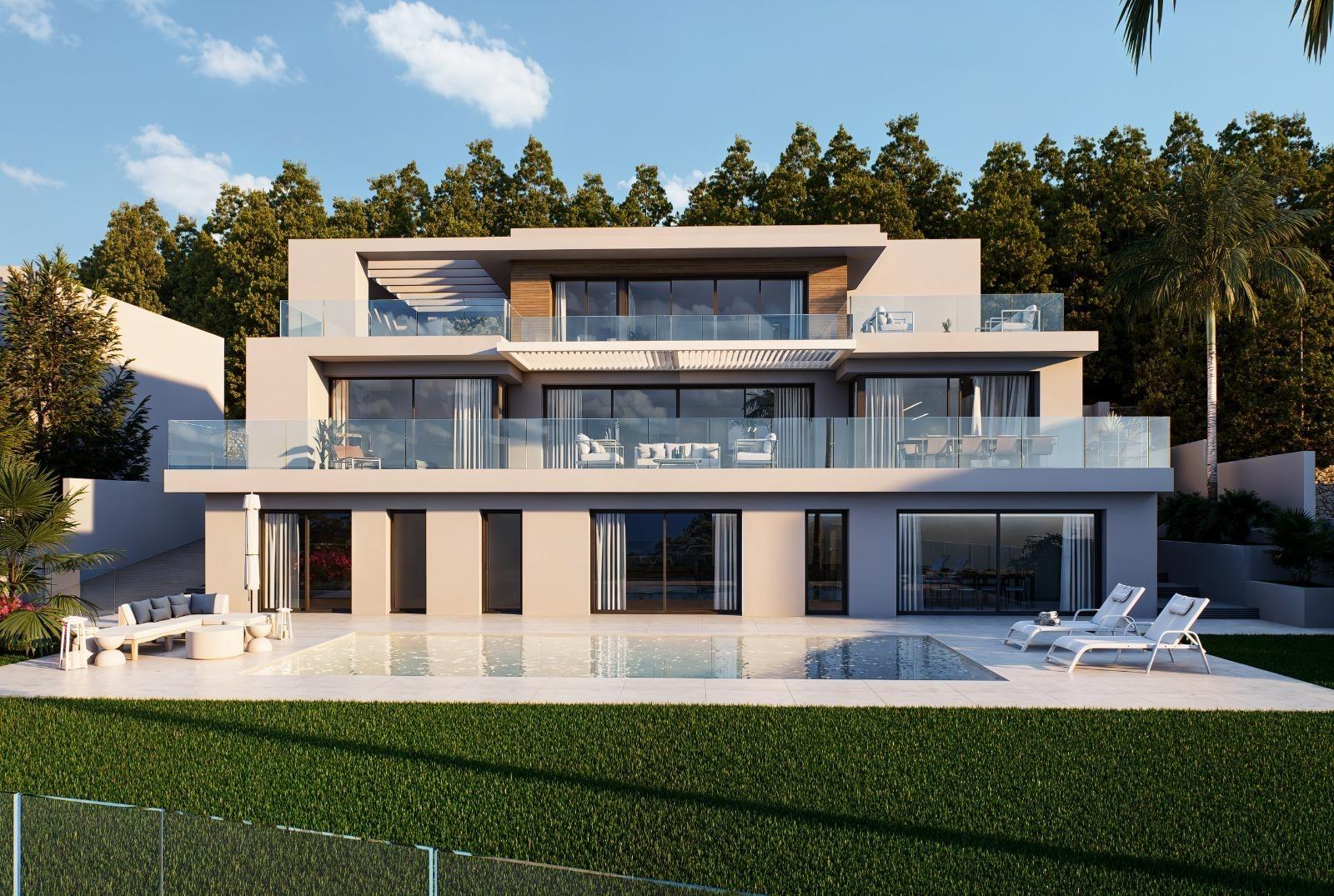 Willa w Altea, Alicante, Hiszpania 5 sypialni, 504 mkw. nr 165501