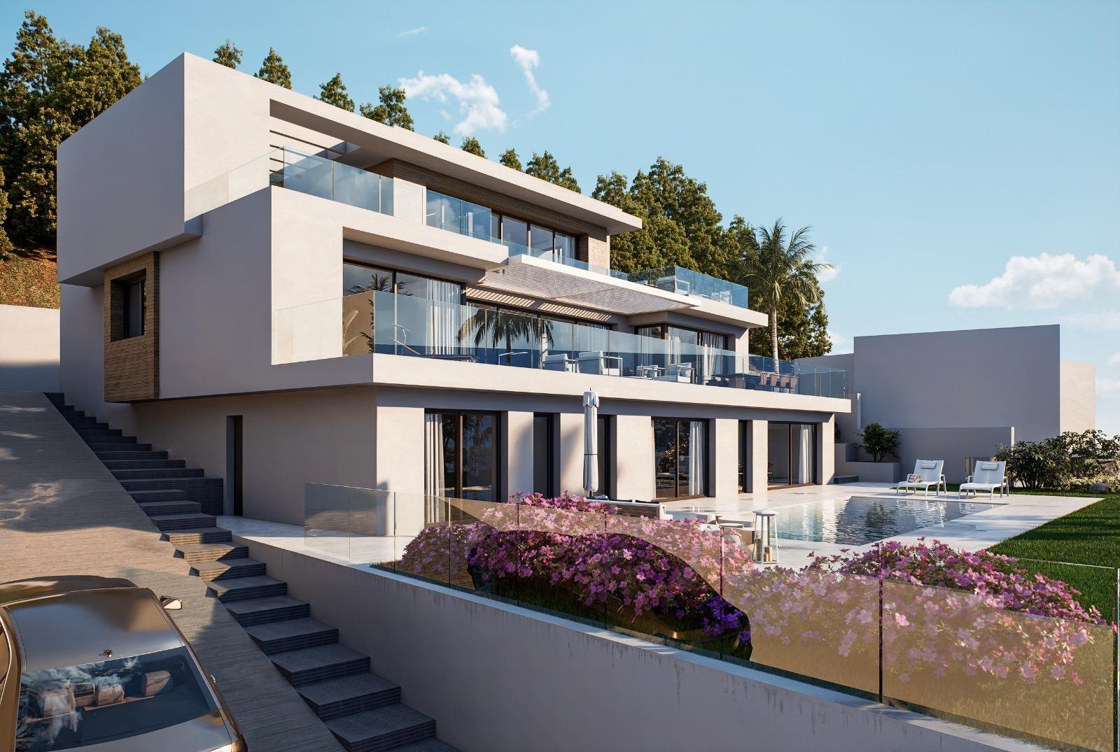 Willa w Altea, Alicante, Hiszpania 5 sypialni, 504 mkw. nr 165501