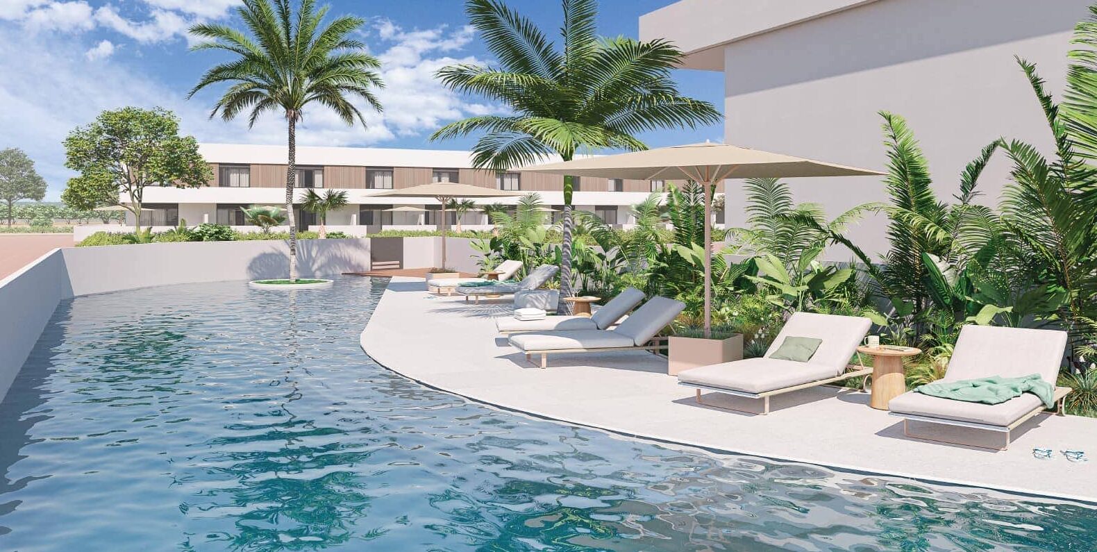Townhouse in Pilar de la Horadada, Alicante, Spanien 2 Schlafzimmer, 91 m2 Nr. 188721
