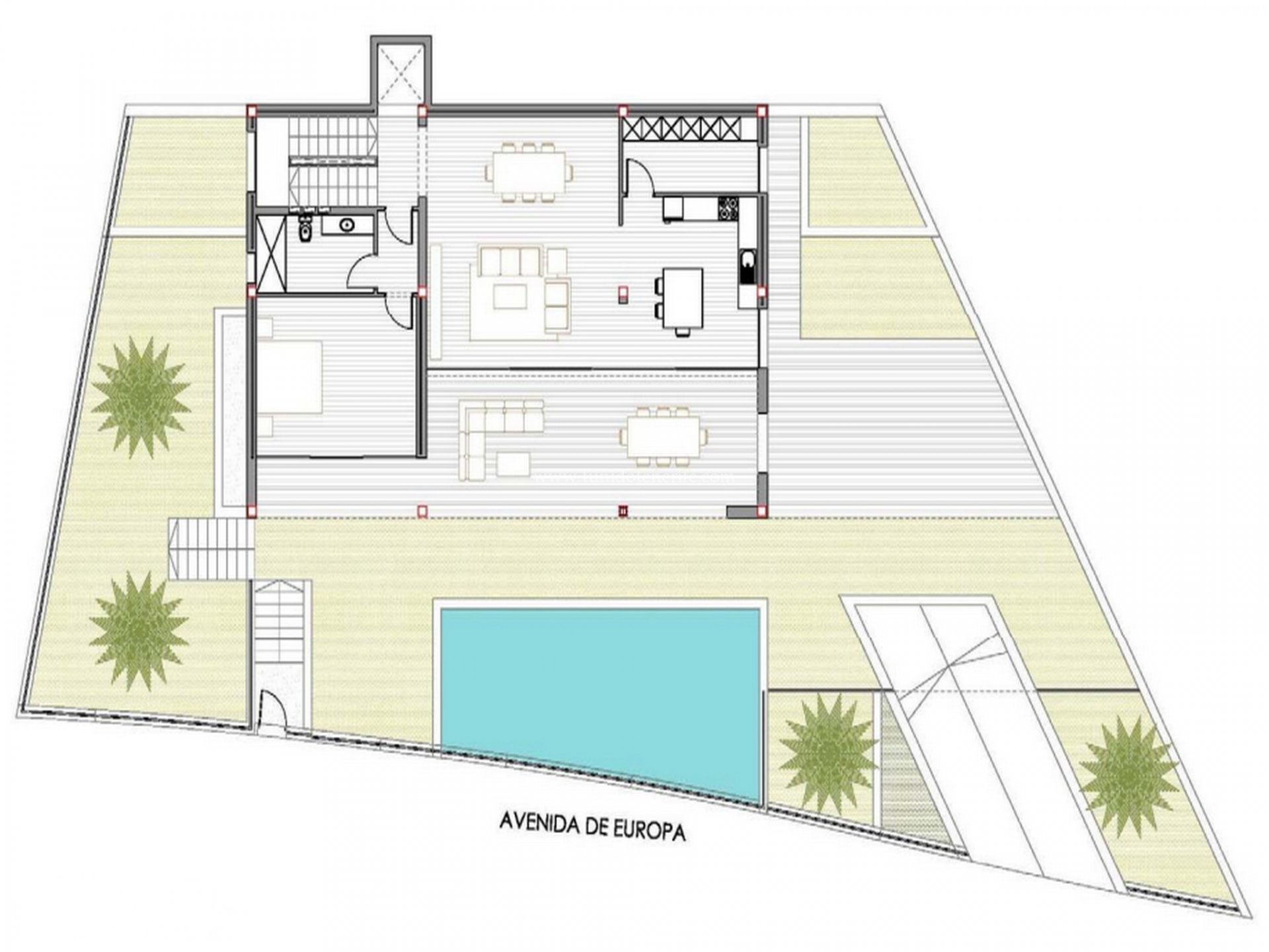 Huvila San Eugenio, Tenerife, Espanja 5 makuuhuonetta, 440 m2 No. 64140