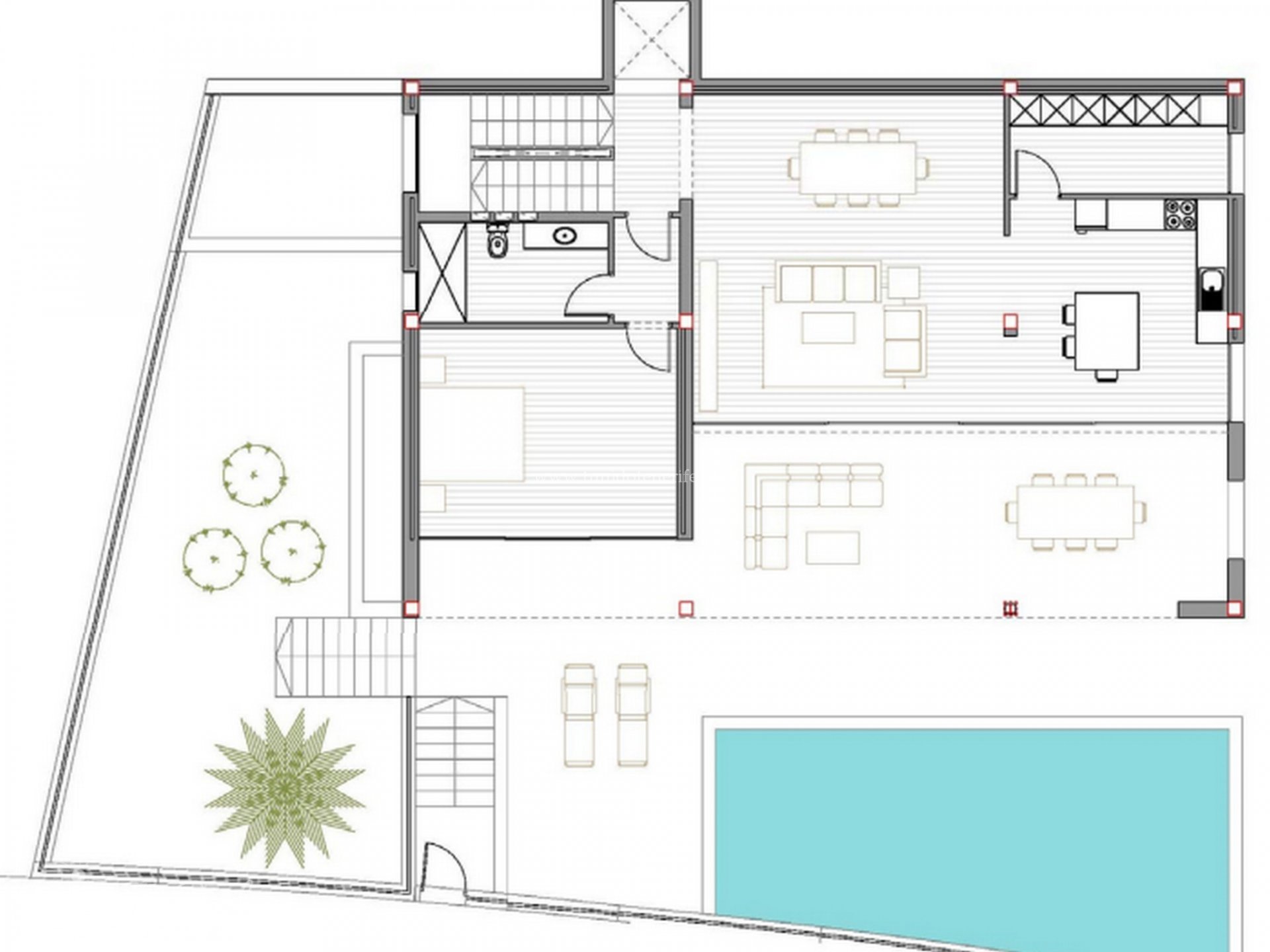Huvila San Eugenio, Tenerife, Espanja 5 makuuhuonetta, 440 m2 No. 64140