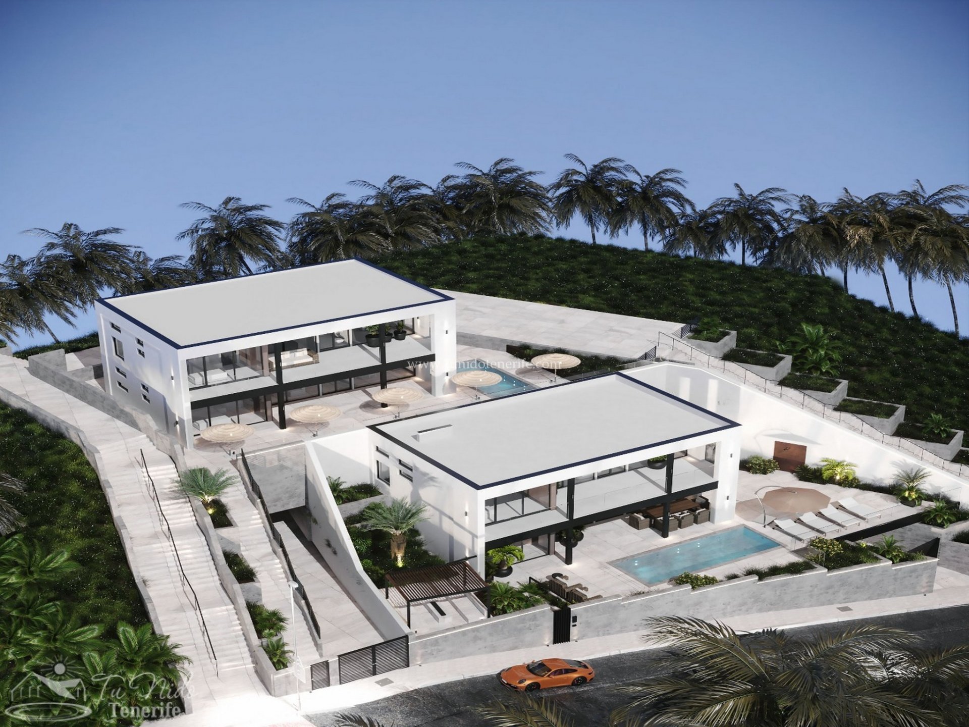 Huvila San Eugenio, Tenerife, Espanja 5 makuuhuonetta, 440 m2 No. 64140