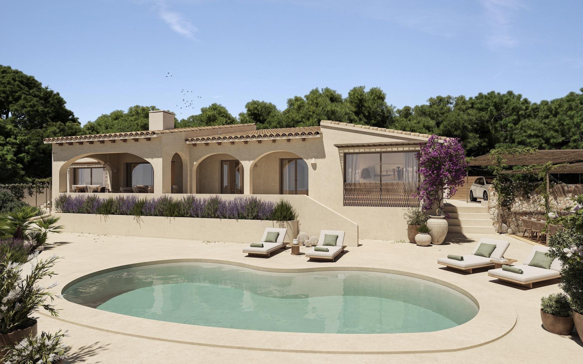 Villa in Fustera, Alicante, Spain 3 bedrooms, 214 sq.m. No. 140623