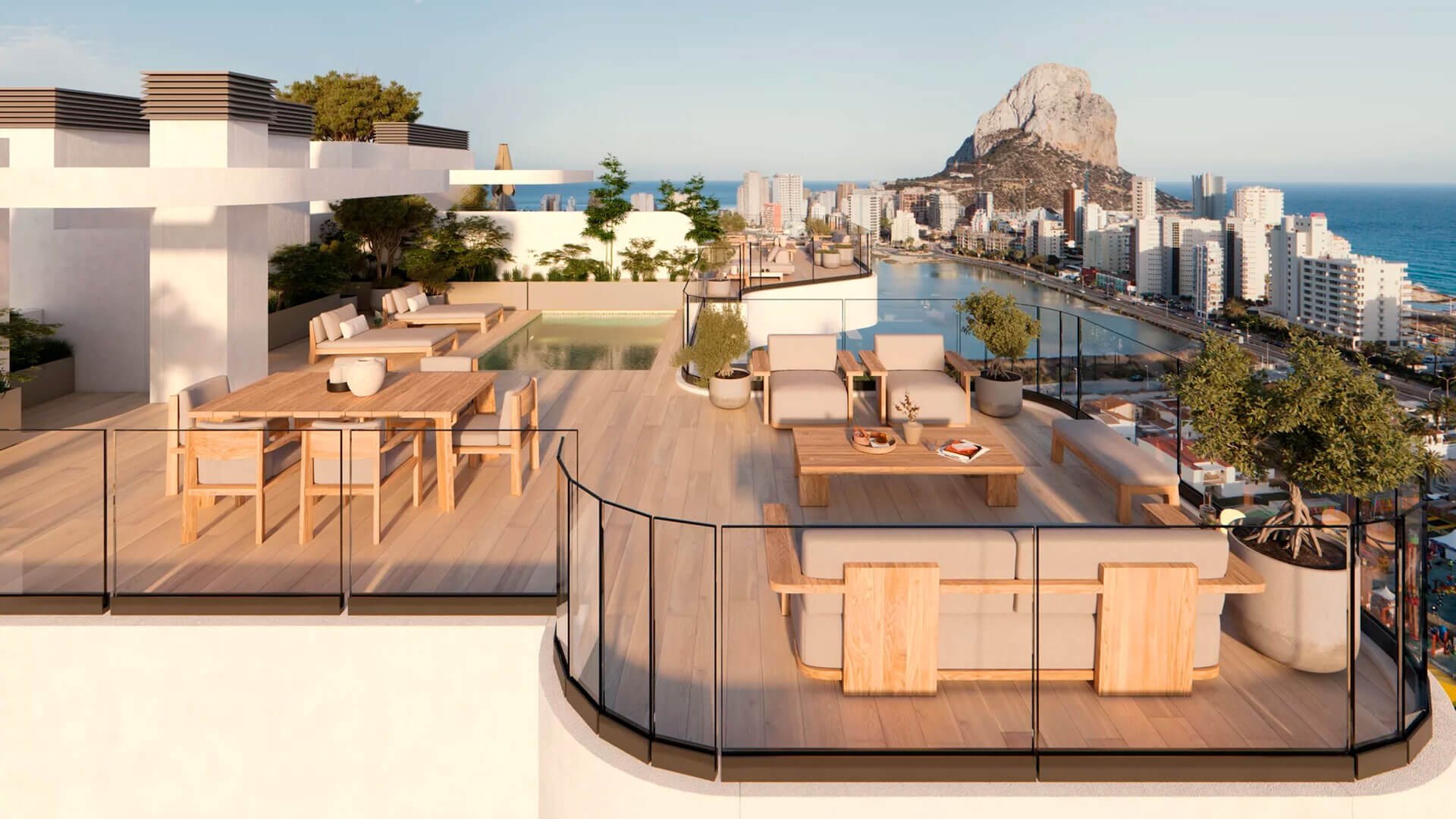 Huoneisto Salinas Towers, Calpe, Alicante, Espanja 3 makuuhuonetta, 147.79 m2 No. 147169