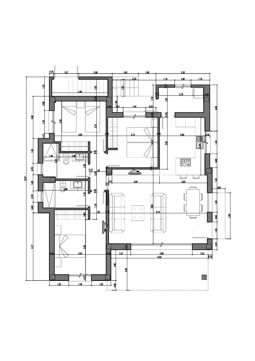 Villa à Ciudad Quesada, Alicante, Espagne 3 chambres, 120 m2 No. 147816