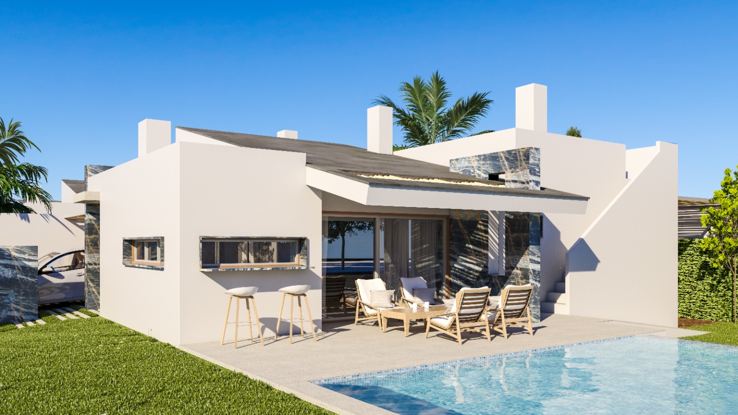 Villa i San Pedro del Pinatar, Murcia, Spanien 3 sovrum, 97 kvm. Nr. 80880