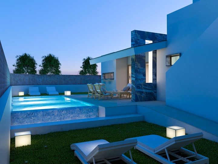 Villa i San Pedro del Pinatar, Murcia, Spanien 3 sovrum, 97 kvm. Nr. 80880