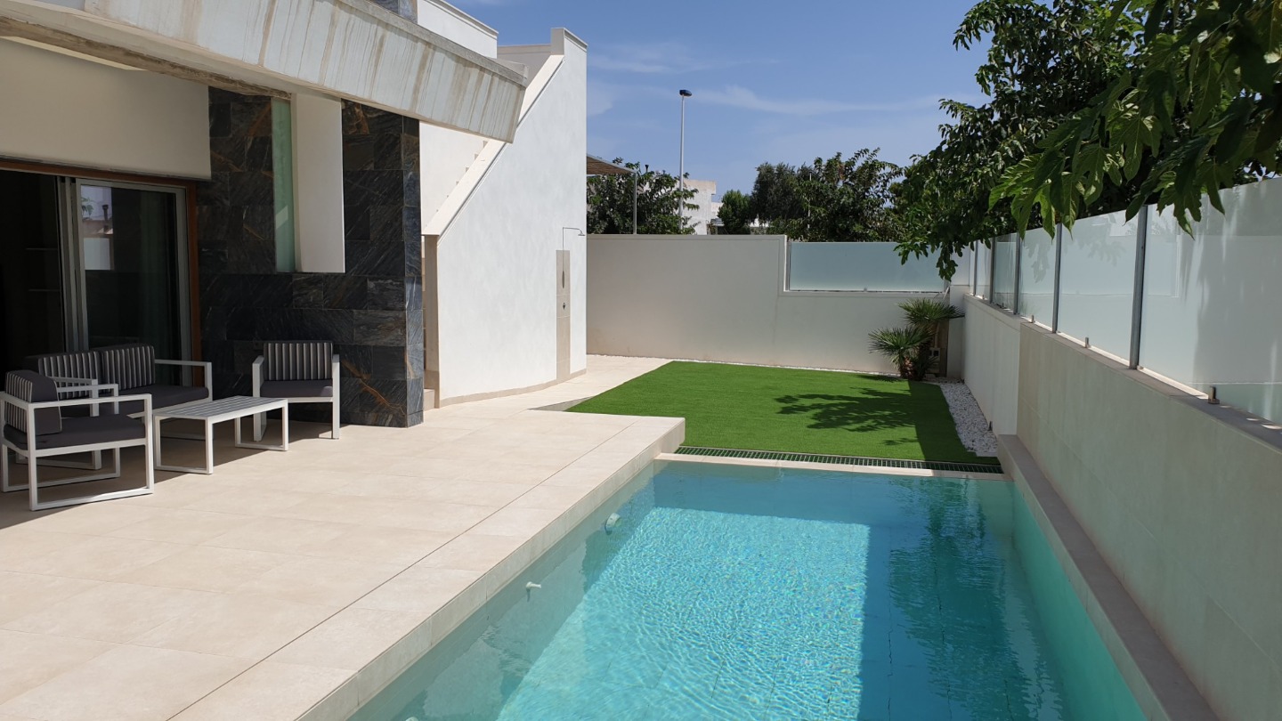 Villa i San Pedro del Pinatar, Murcia, Spanien 3 sovrum, 97 kvm. Nr. 80880