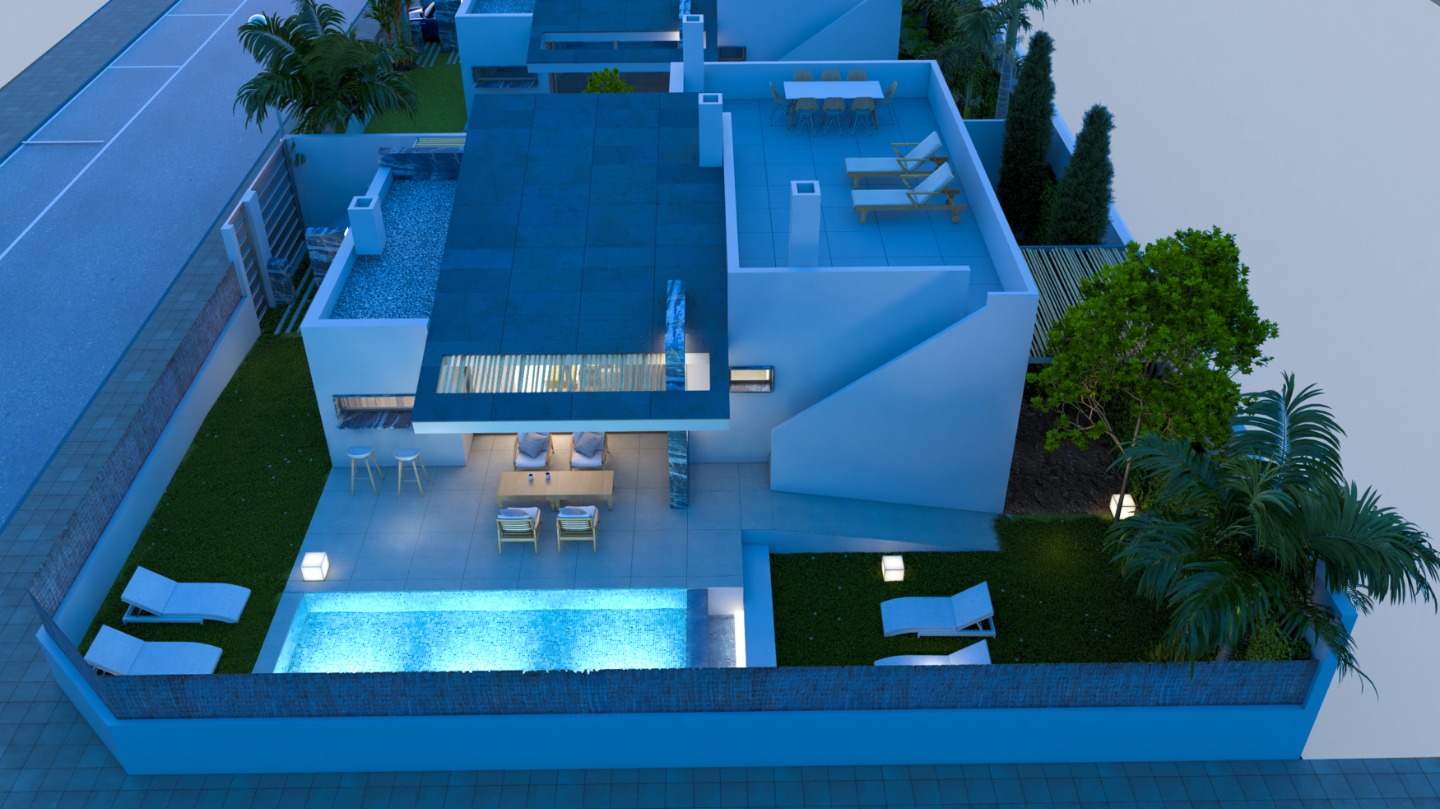 Villa i San Pedro del Pinatar, Murcia, Spanien 3 sovrum, 97 kvm. Nr. 80880