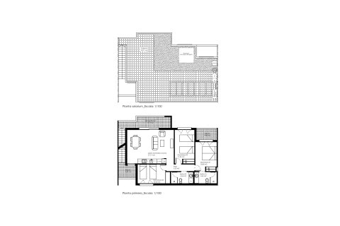 Layout 3 bedrooms, 186.57 sq.m. in RAMBLA BEACH IV in Pilar de la Horadada, Spain No. 166837