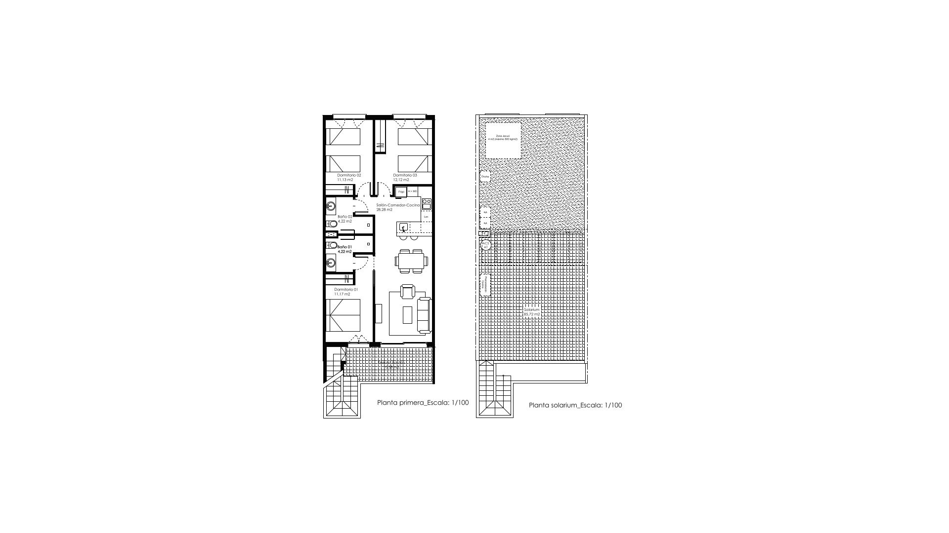 Bungalow en RAMBLA BEACH IV, Pilar de la Horadada, Alicante, Espagne 3 chambres, 174.09 m2 No. 166841