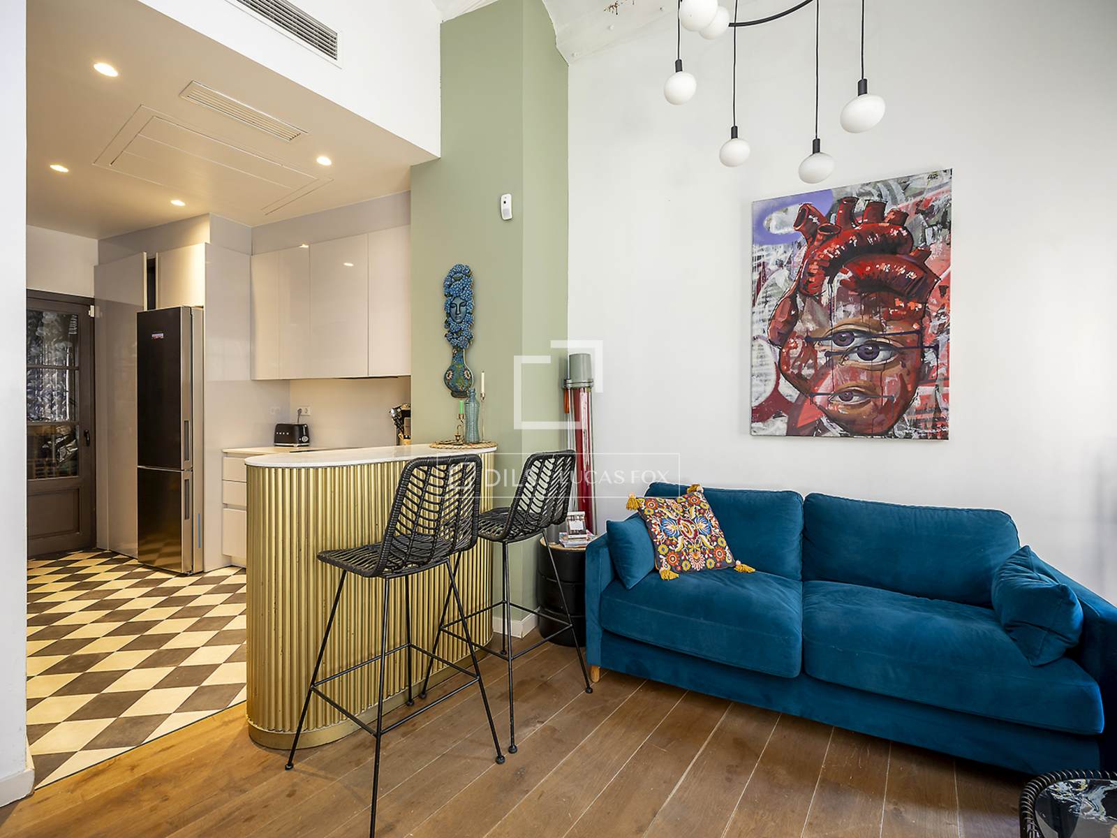 Dzīvoklis Barcelona, Spānijā 1 istaba, 70 m2 Nr. 192668