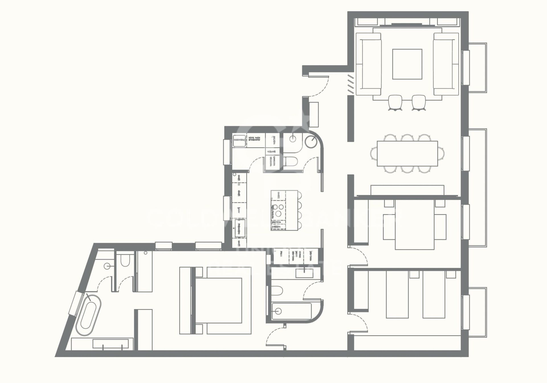 Apartamento en Madrid, España 3 dormitorios, 160 m2 No. 156980