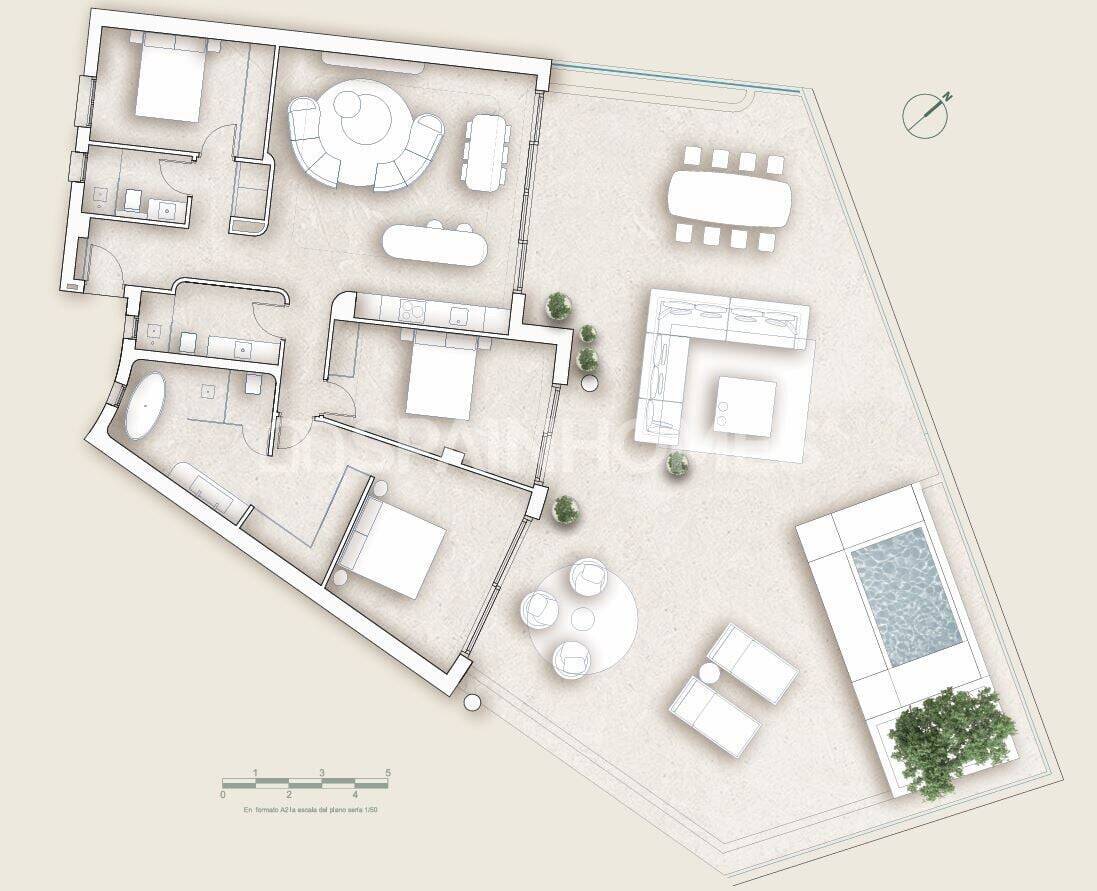 Appartamento a Fuengirola, Malaga, Spagna 3 camere da letto, 127 mq. N° 149651