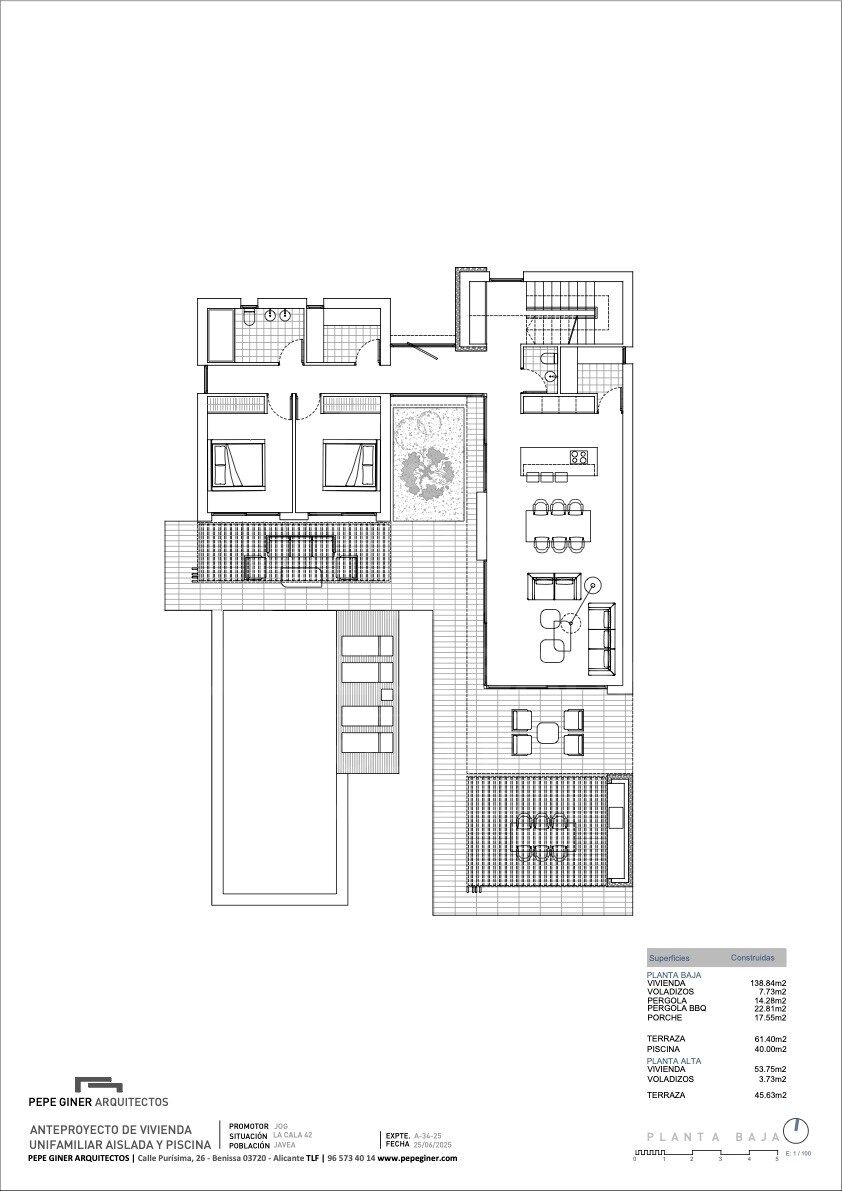 Villa Javea, Alicante, Spānijā 3 istabas,  Nr. 157637