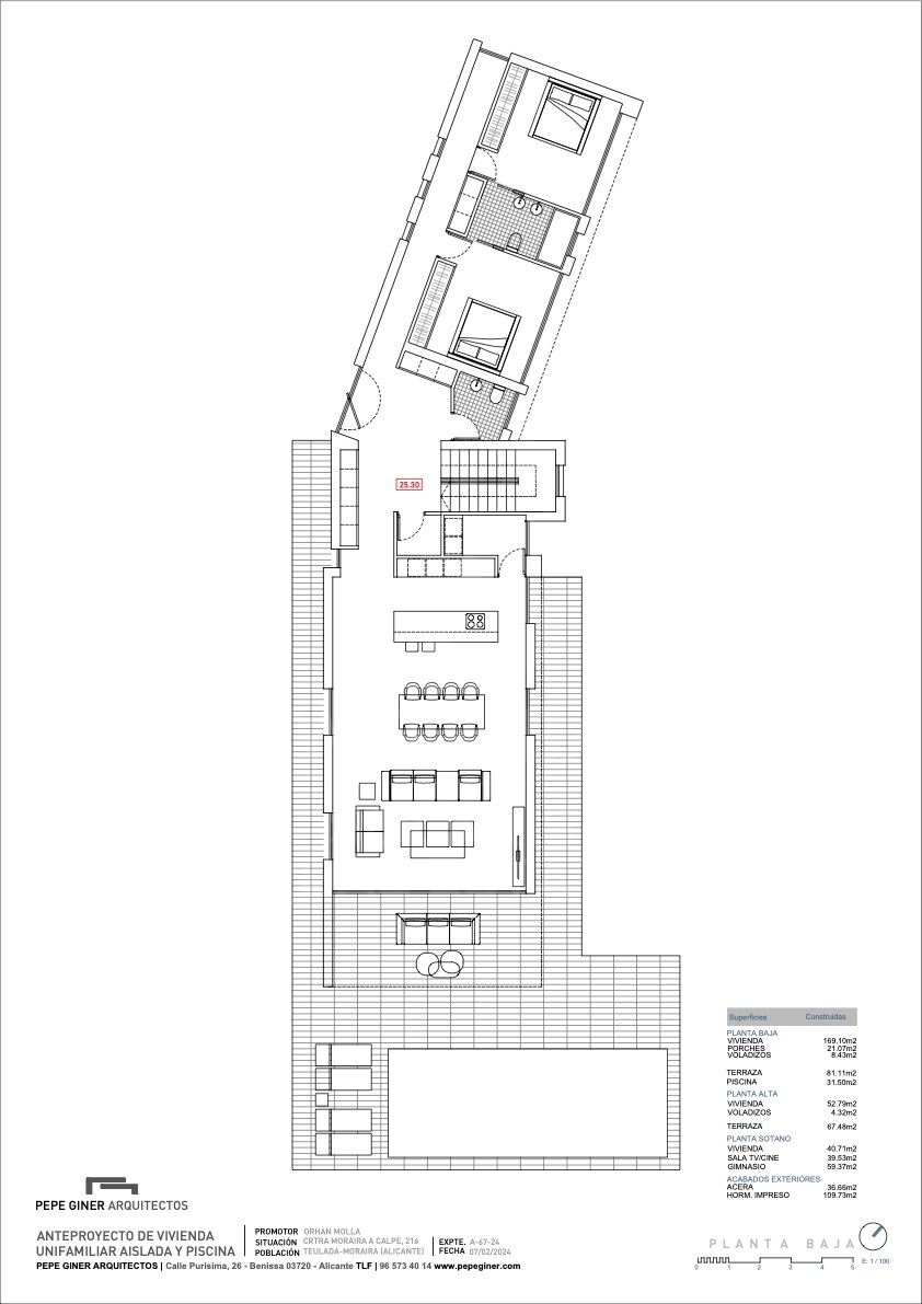 Villa Moraira, Alicante, Spānijā 3 istabas,  Nr. 157635