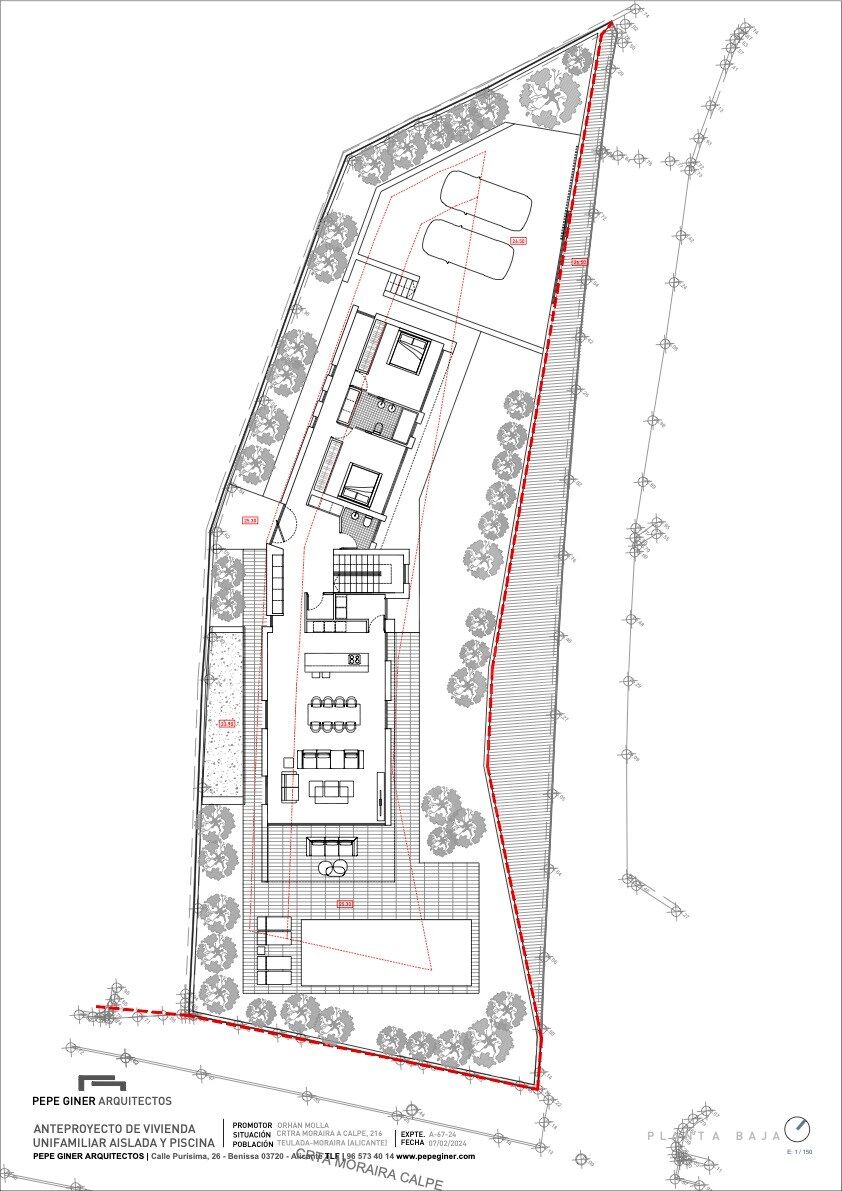 Villa Moraira, Alicante, Spānijā 3 istabas,  Nr. 157635